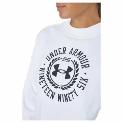 Rival Fleece Crest Grp Crew White