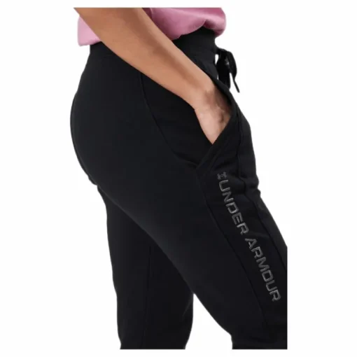 Rival Fleece EMB Pant Black