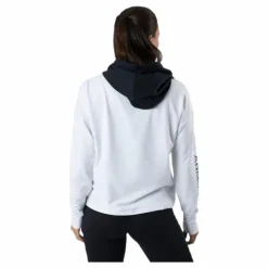 Rival Terry Geo Hoodie White