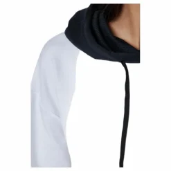 Rival Terry Geo Hoodie White