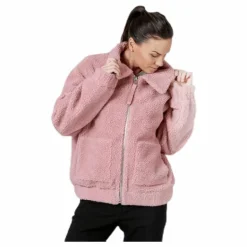Rome Pile Jacket Pink