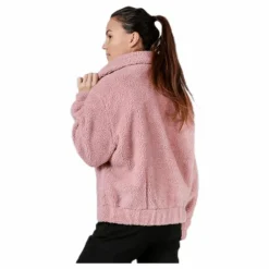 Rome Pile Jacket Pink
