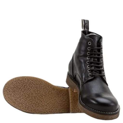 Rummy Leather Boots Black