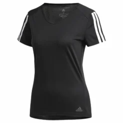 Run 3S Tee W White/Black