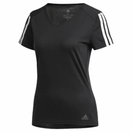 Run 3S Tee W White/Black