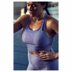 Run Ultraform Crop Tank W Elektro Purple