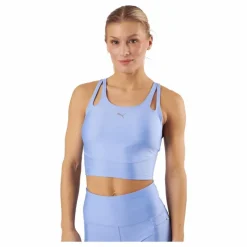 Run Ultraform Crop Tank W Elektro Purple