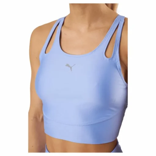 Run Ultraform Crop Tank W Elektro Purple