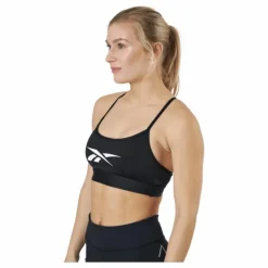 S Lux Skinny Strap Bra Black