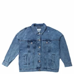 Safe Life Ls Oversze Jcket Blue