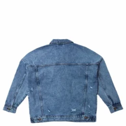 Safe Life Ls Oversze Jcket Blue
