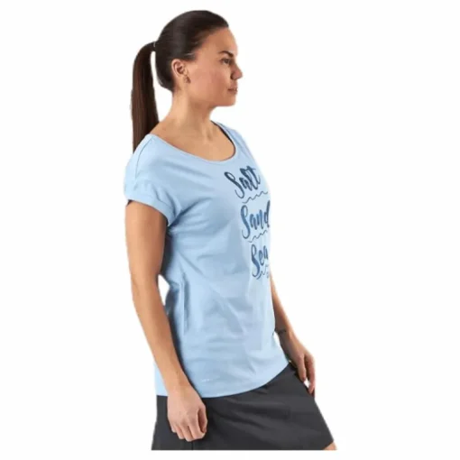 Salt Sand Sea Tee Blue