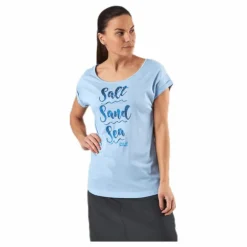Salt Sand Sea Tee Blue