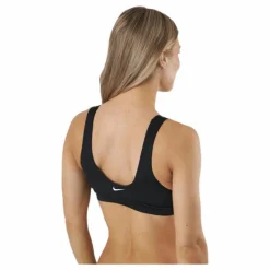 Scoop Neck Bikini Top Black