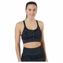 Seamless Anthracite Sports Bra Dark Grey