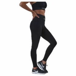 Seamless Black Leggings Black