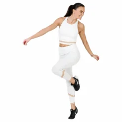 Seamless Crop Tank White