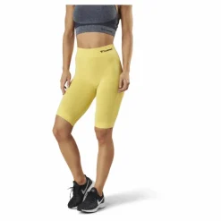 Seamless Cycling Shorts Yellow