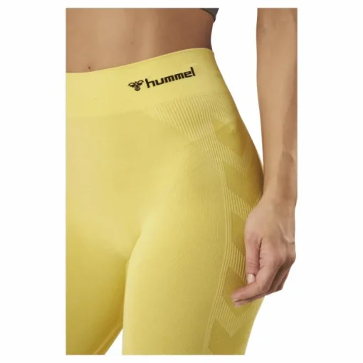 Seamless Cycling Shorts Yellow