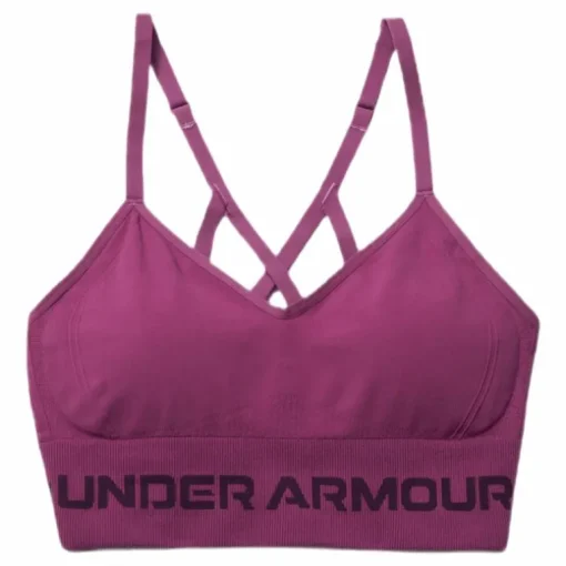 Seamless Low Long Bra Pink