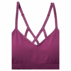 Seamless Low Long Bra Pink