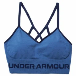 Seamless Low Long Htr Bra Blue