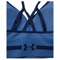 Seamless Low Long Htr Bra Blue