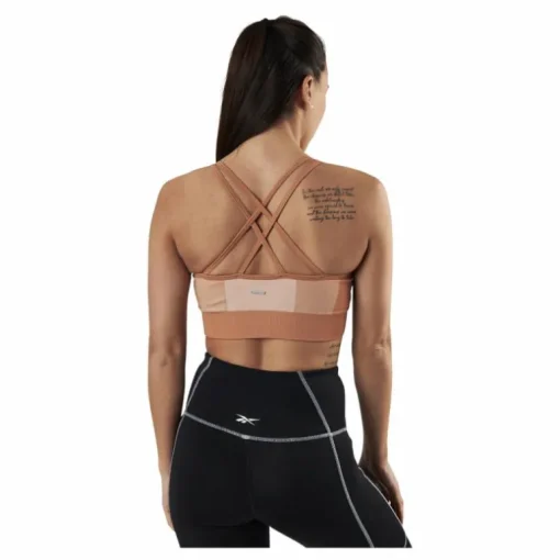 Seamless Strap Sports Bra Patterned