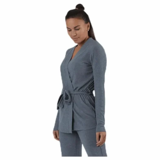 Serenity Rib Kimono Grey