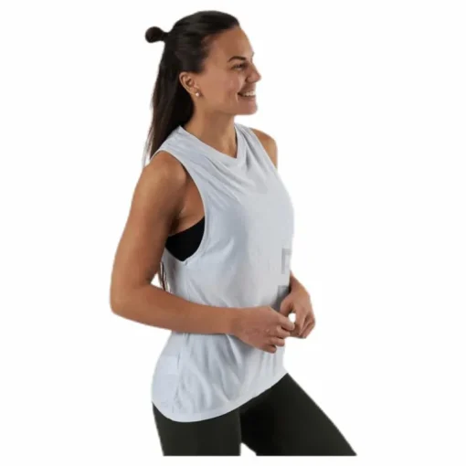 SH Gaphic Muscle Tank White