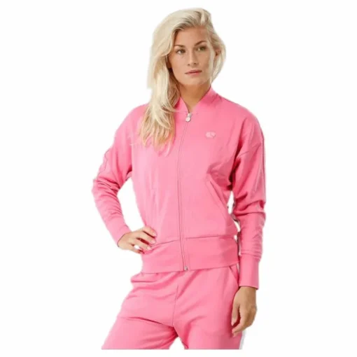 Signature Track Jacket Pink