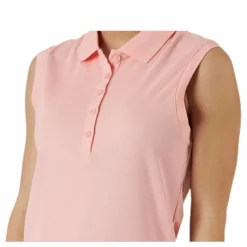 Sleeveless Polo Orange
