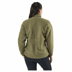 Snowshelter Teddy Half Zip Green