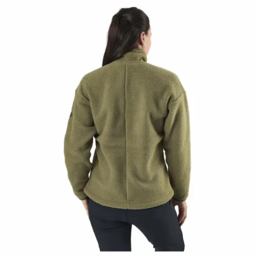 Snowshelter Teddy Half Zip Green