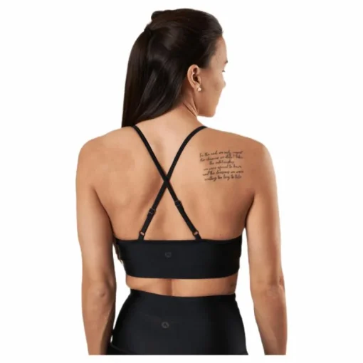 Soul Ruched Bra Black