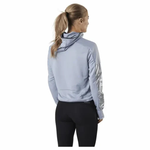 Space Race Hoodie Women Halo Silver