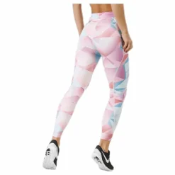 Speed Printed Tight 7/8 Pink/White