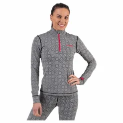Spin To Win Mid Layer Top White/Black