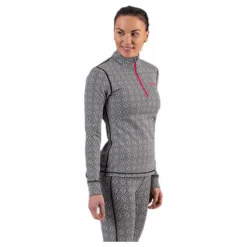 Spin To Win Mid Layer Top White/Black