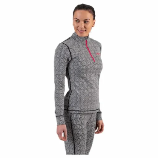 Spin To Win Mid Layer Top White/Black