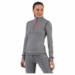 Spin To Win Mid Layer Top White/Black