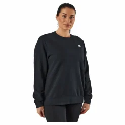 Sportswear Club Fleece Women's Crew BLACK/WHITE
