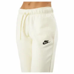 Sportswear Club Fleece Women's Mid-Rise Joggers COCONUT MILK/BLACK