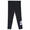 Sportswear Essential Women's High-Waisted Leggings (Plus Size) BLACK/WHITE