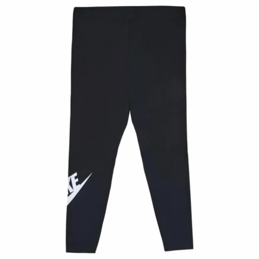 Sportswear Essential Women's High-Waisted Leggings (Plus Size) BLACK/WHITE