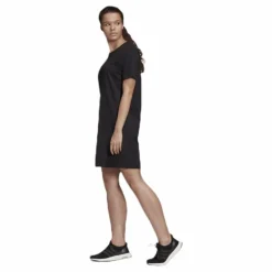 Stack T Dress White/Black