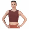 STR Woven Tank Brown/Black