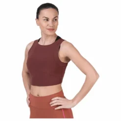 STR Woven Tank Brown/Black