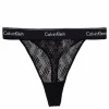 String Thong Black