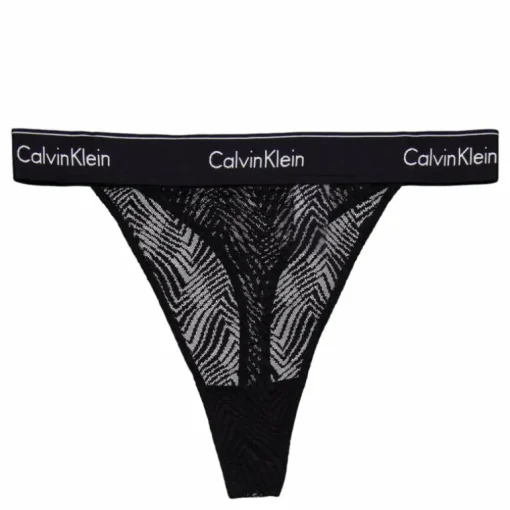 String Thong Black